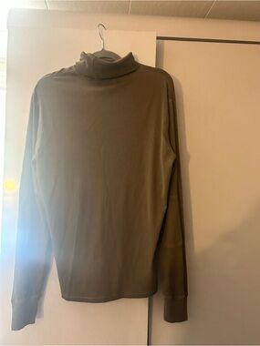John Varvatos Olive Green Turtleneck Sweater